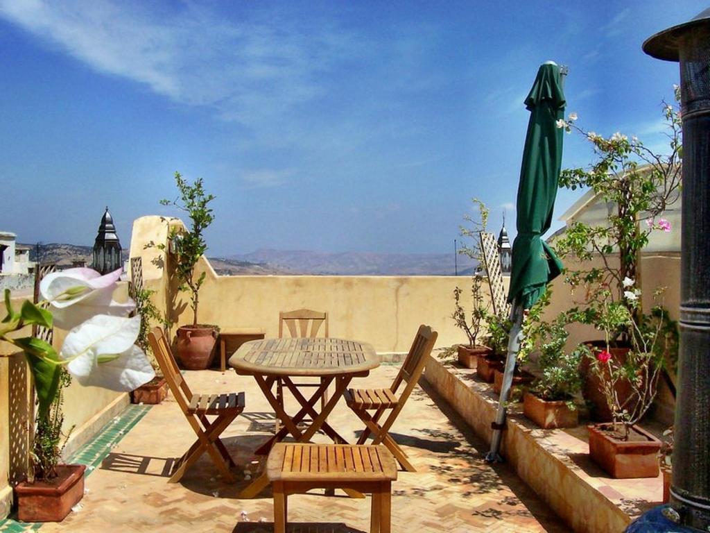 Riad Noujoum Medina Fès Chambre photo